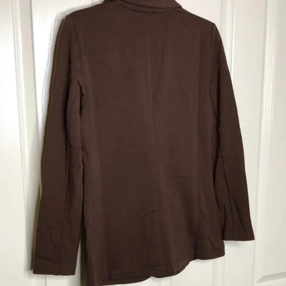 LISA RINNA Brushed French Terry Blazer - Picture 4 of 8